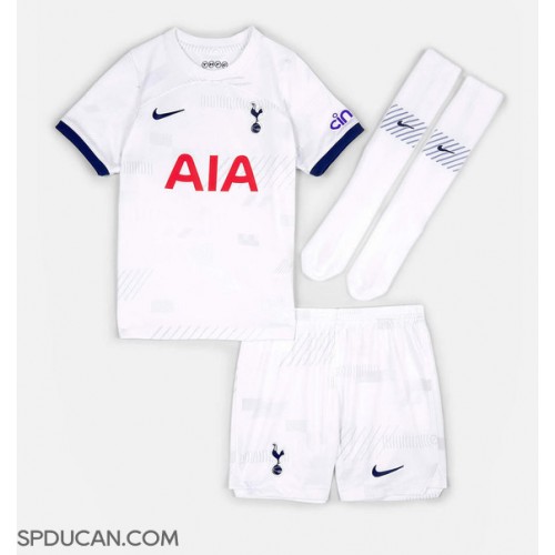 Dječji Nogometni Dres Tottenham Hotspur Domaci 2023-24 Kratak Rukav (+ Kratke hlače)
